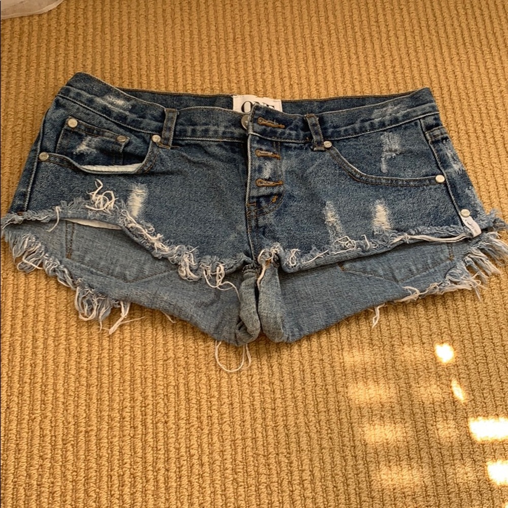 One teaspoon jean shorts